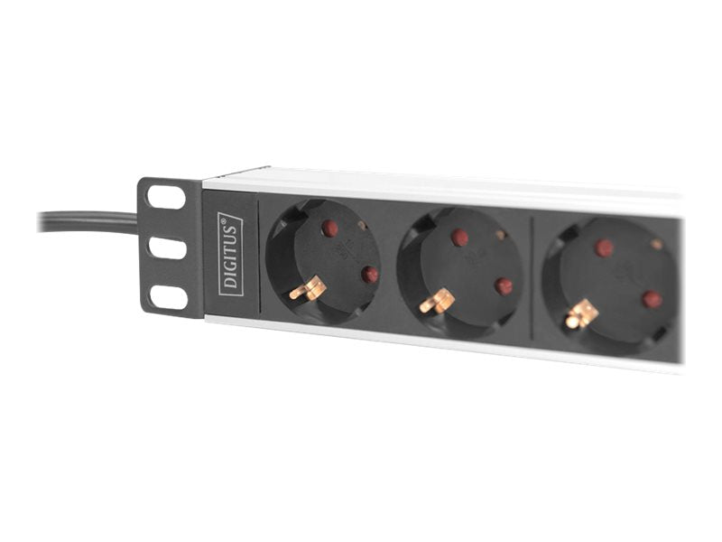 DIGITUS 1U Aluminum PDU Detailansicht
