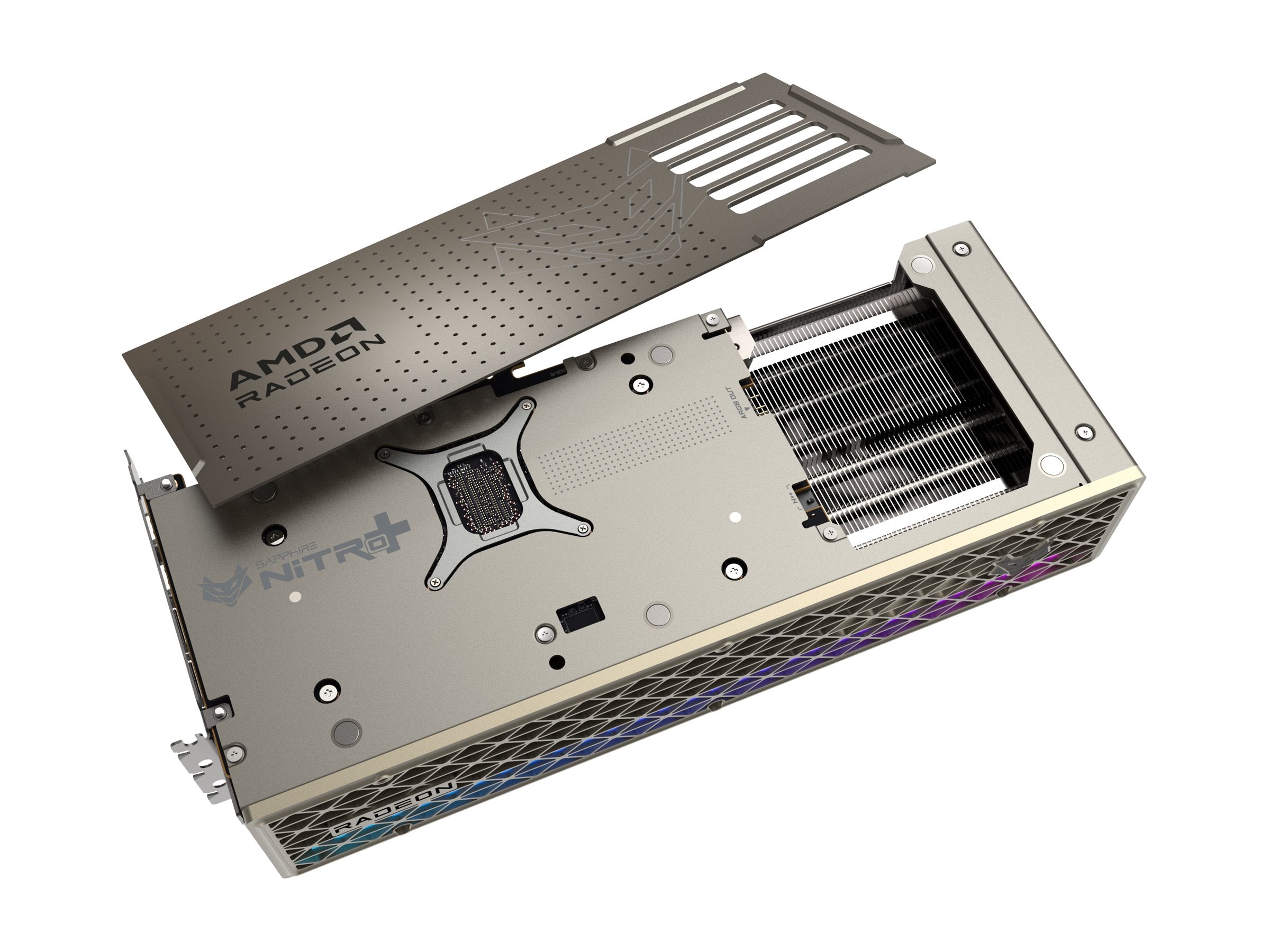 SAPPHIRE NITRO+ AMD RADEON RX 9070 XT GAMING OC 16GB - Vorderansicht