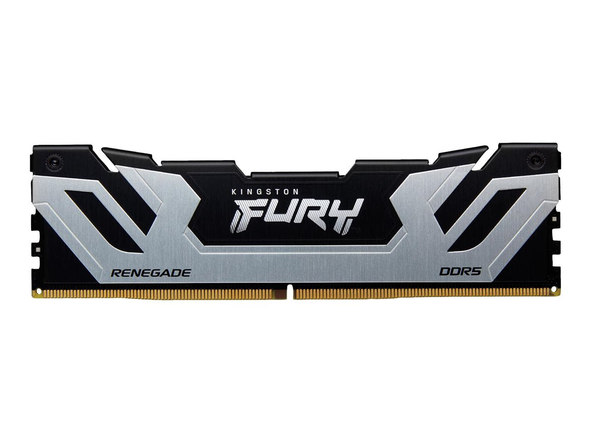 KINGSTON 24GB 8400MT/s DDR5 CL40 CUDIMM FURY Renegade Silver XMP Vorderansicht