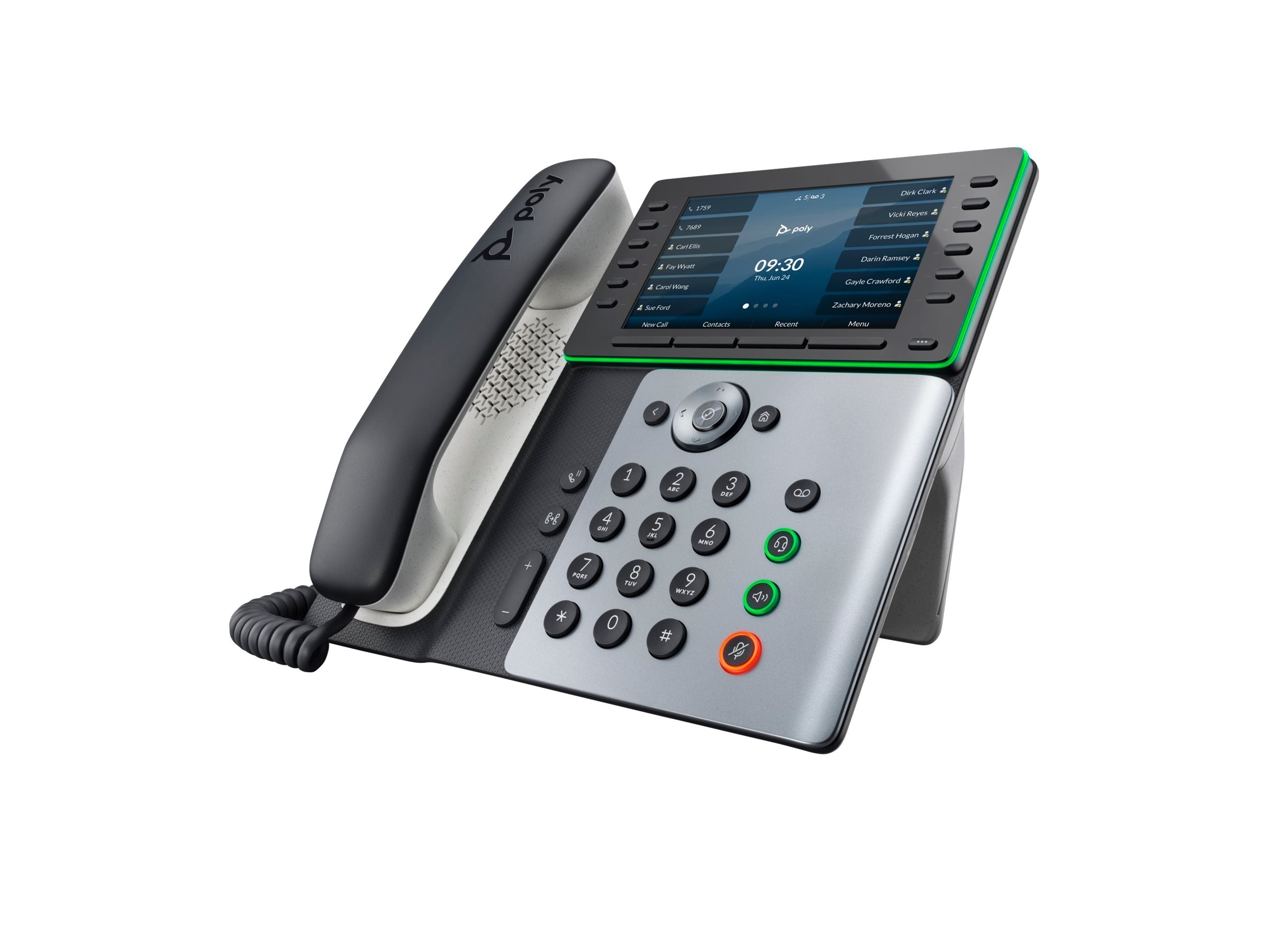 HP Poly Edge E550 IP Phone Seitenansicht