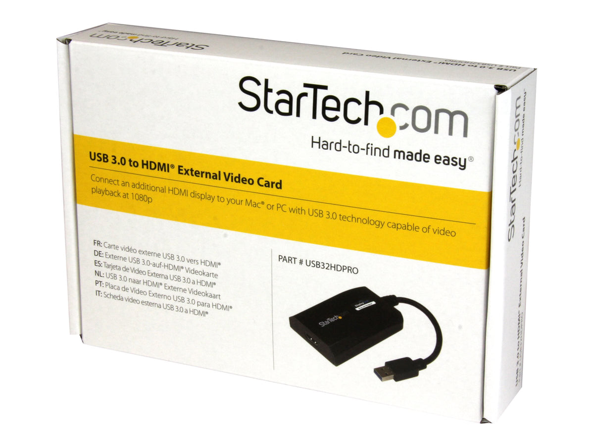 STARTECH.COM USB 3.0 auf HDMI Adapter USB32HDPRO Detailansicht