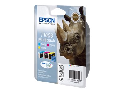 EPSON T1006 Tinte dreifarbig Verpackung