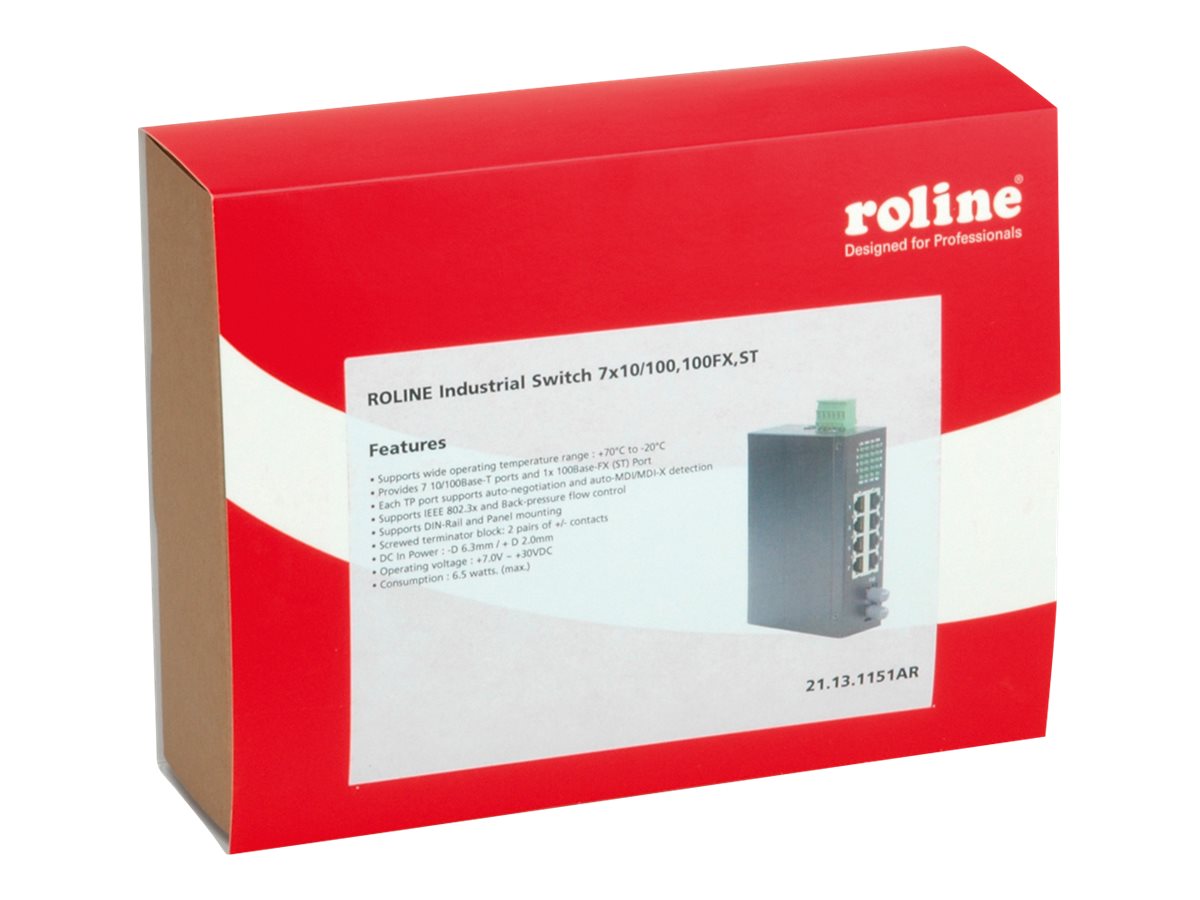 ROLINE Industrie Switch Verpackung