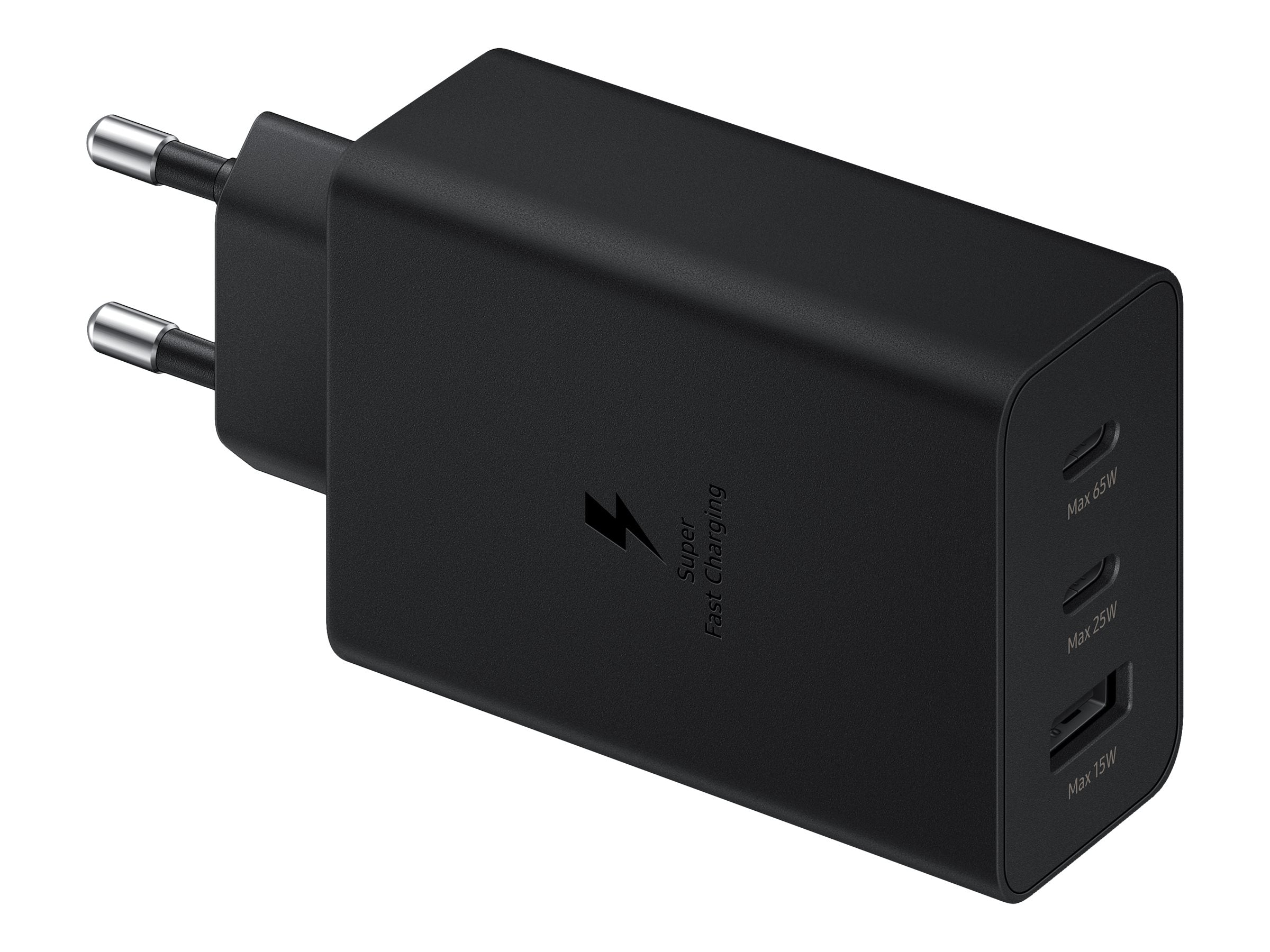 SAMSUNG Travel Adapter Trio 65W Black - Verpackung