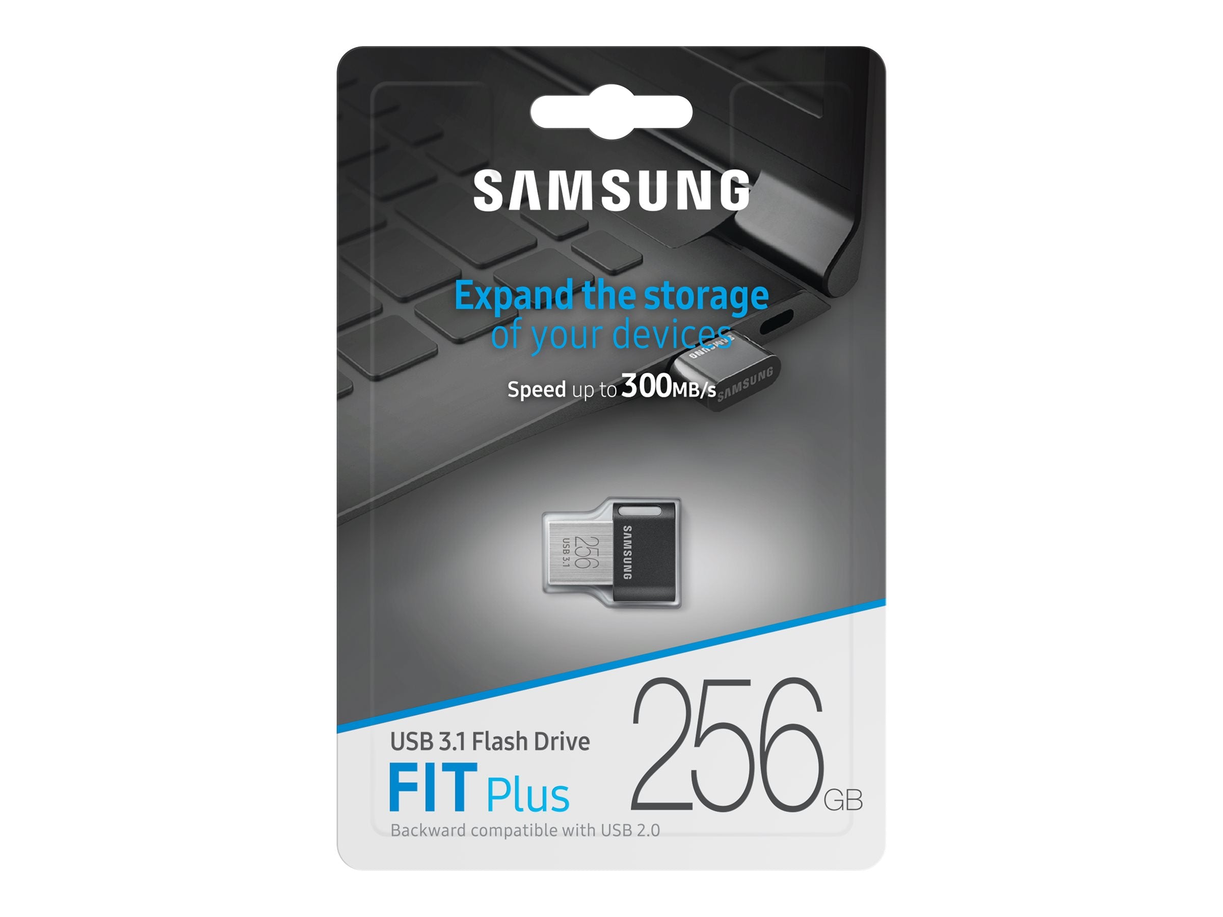 SAMSUNG FIT Plus USB-Stick Typ-A 256GB Detailansicht
