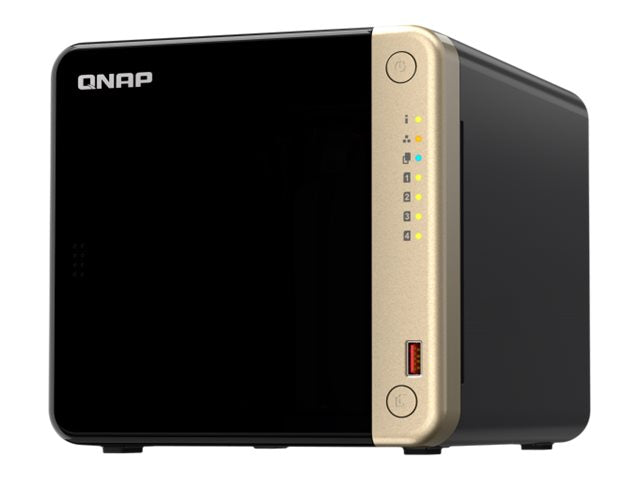 QNAP 4-Bay desktop NAS Vorderansicht