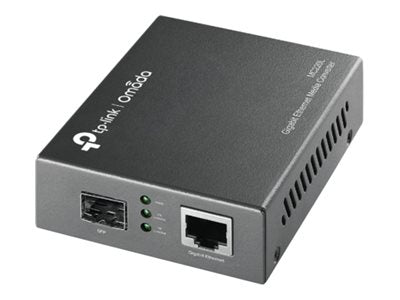 TP-LINK MC220L Omada Gigabit SFP-Medienkonverter Vorderansicht
