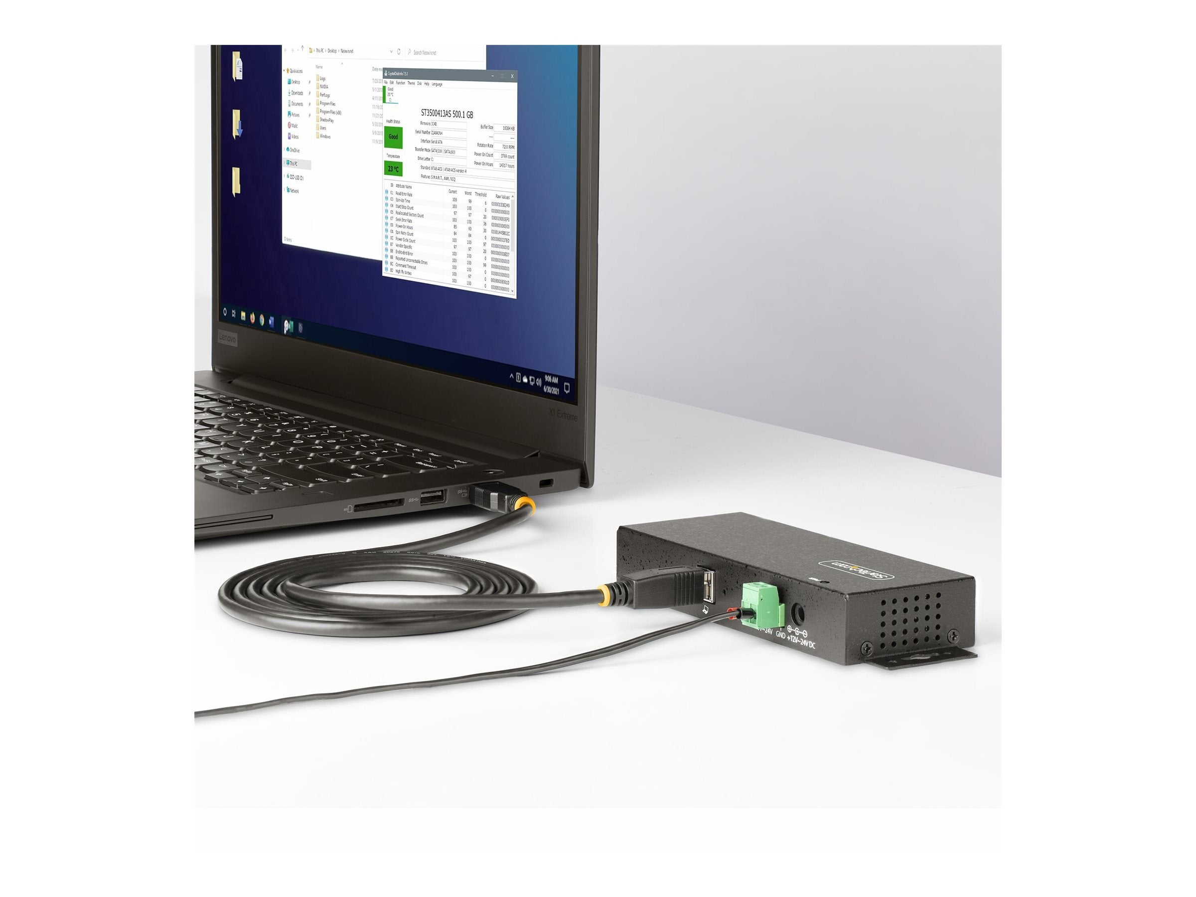 STARTECH.COM 7-Port USB 3.0 Hub Vorderansicht