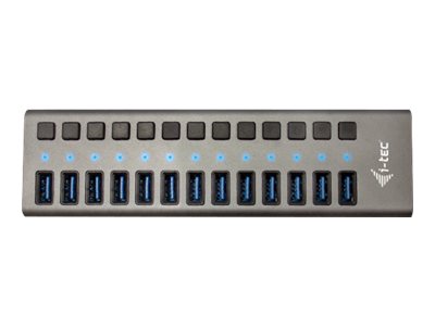 I-TEC USB 3.0 Charging HUB 13port Anschlussansicht