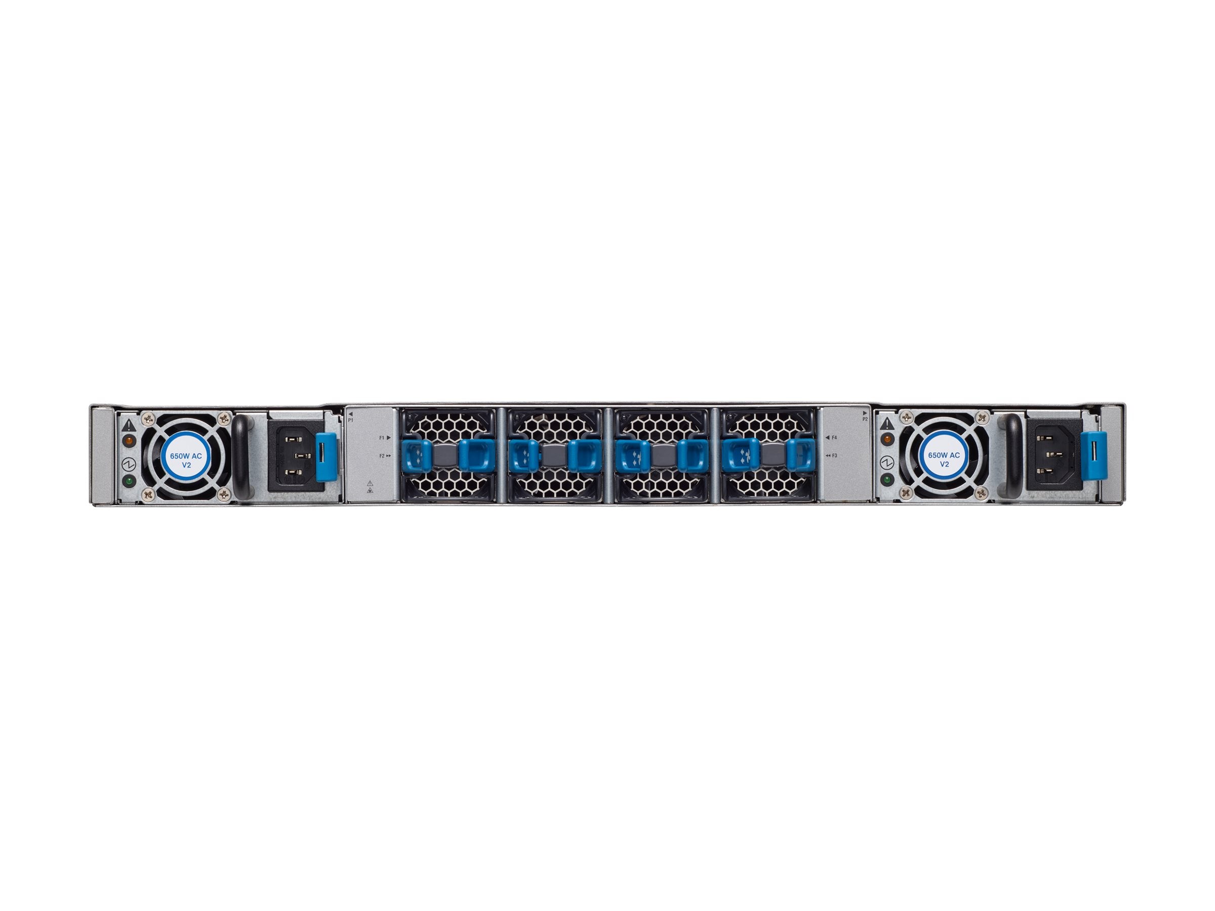 HPE SN6620C Fibre Channel Switch in Rack montiert
