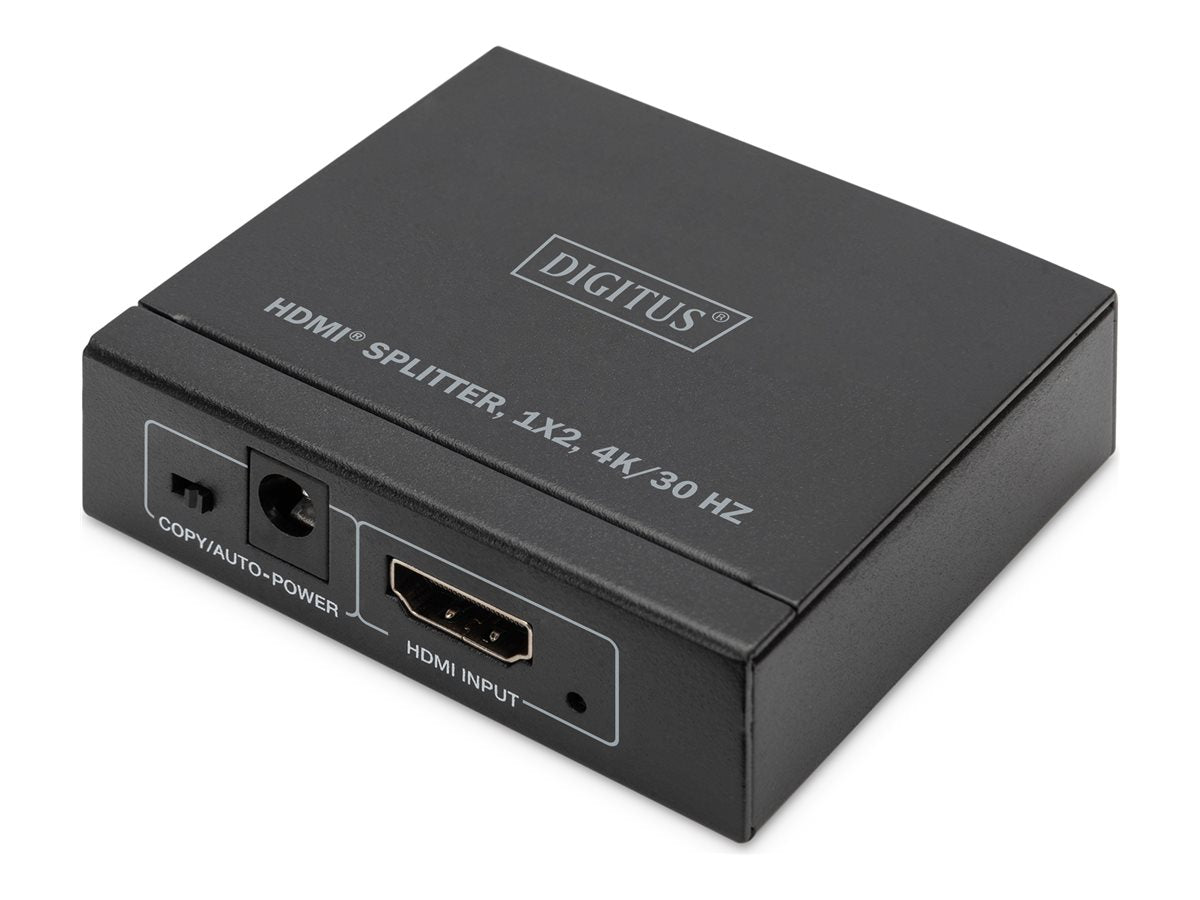 DIGITUS 4K HDMI Splitter 1x2 4K/30Hz Vorderansicht