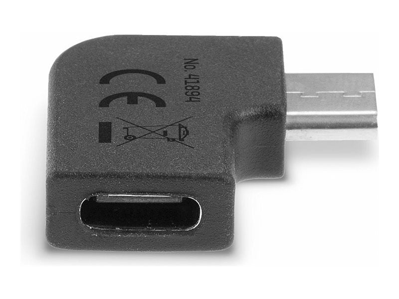 LINDY USB 3.2 Adapter Typ C an C 90° Anschlussansicht