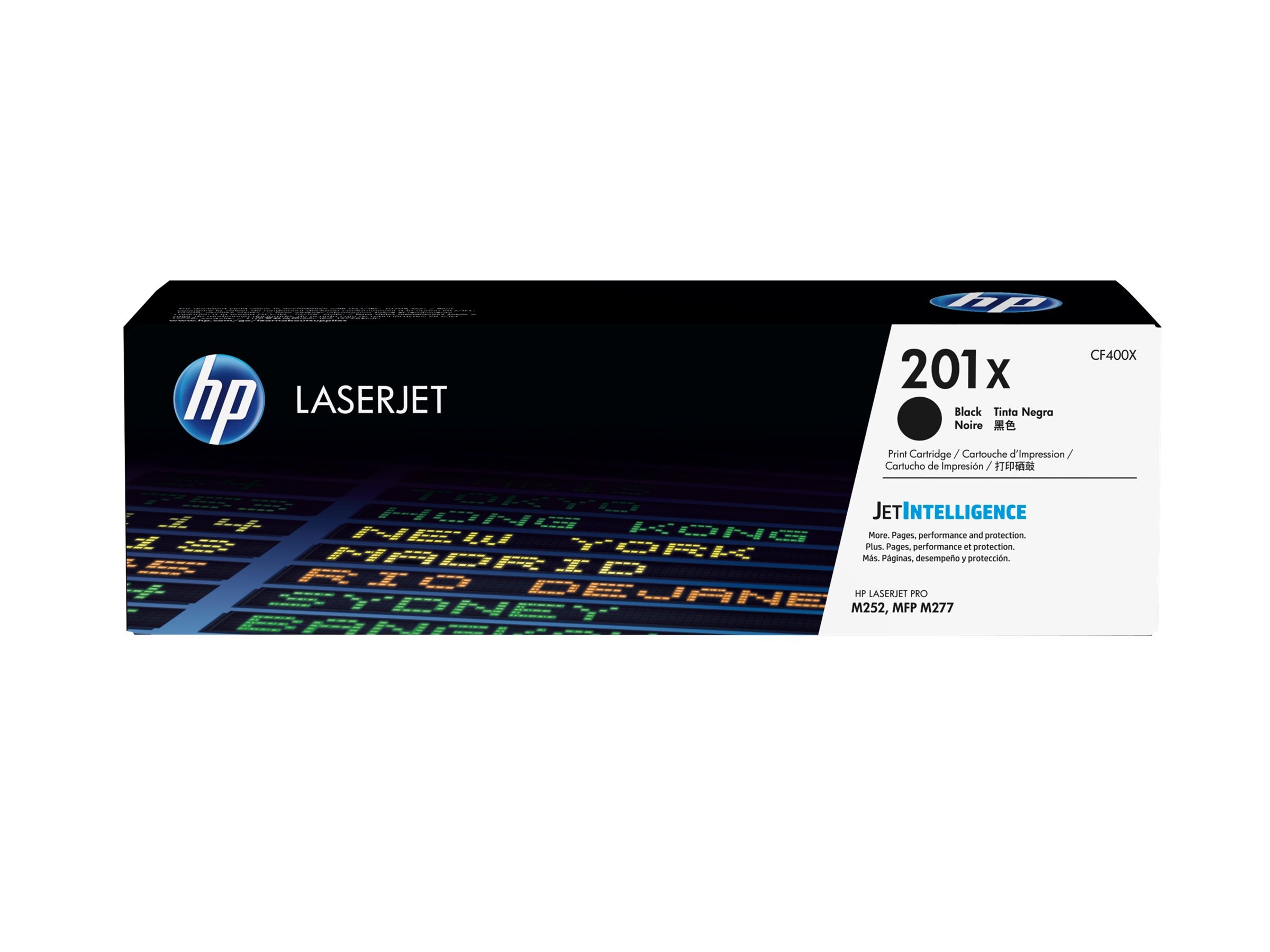 HP 201X Tonerpatrone Detailansicht