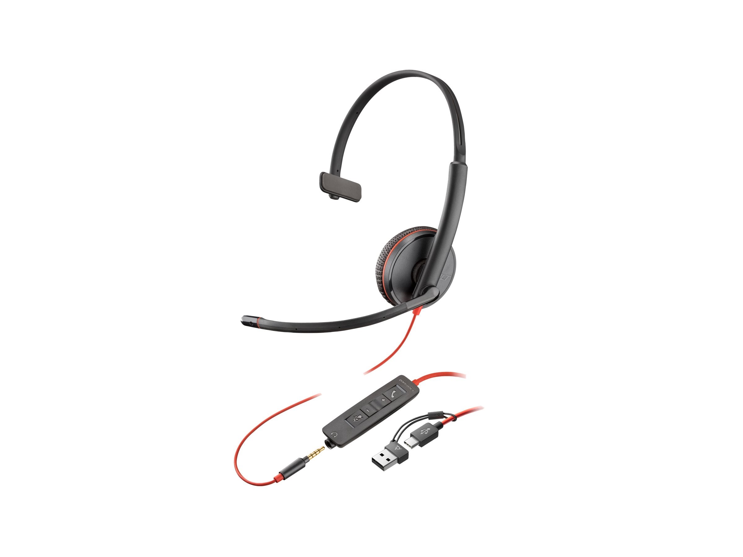 HP Poly Blackwire 3215 Monaural USB-C Headset Verpackung