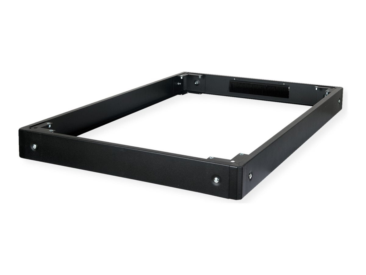 ROLINE Sockel für Netzwerkschrank 800x1200 BxT schwarz - Vorderansicht