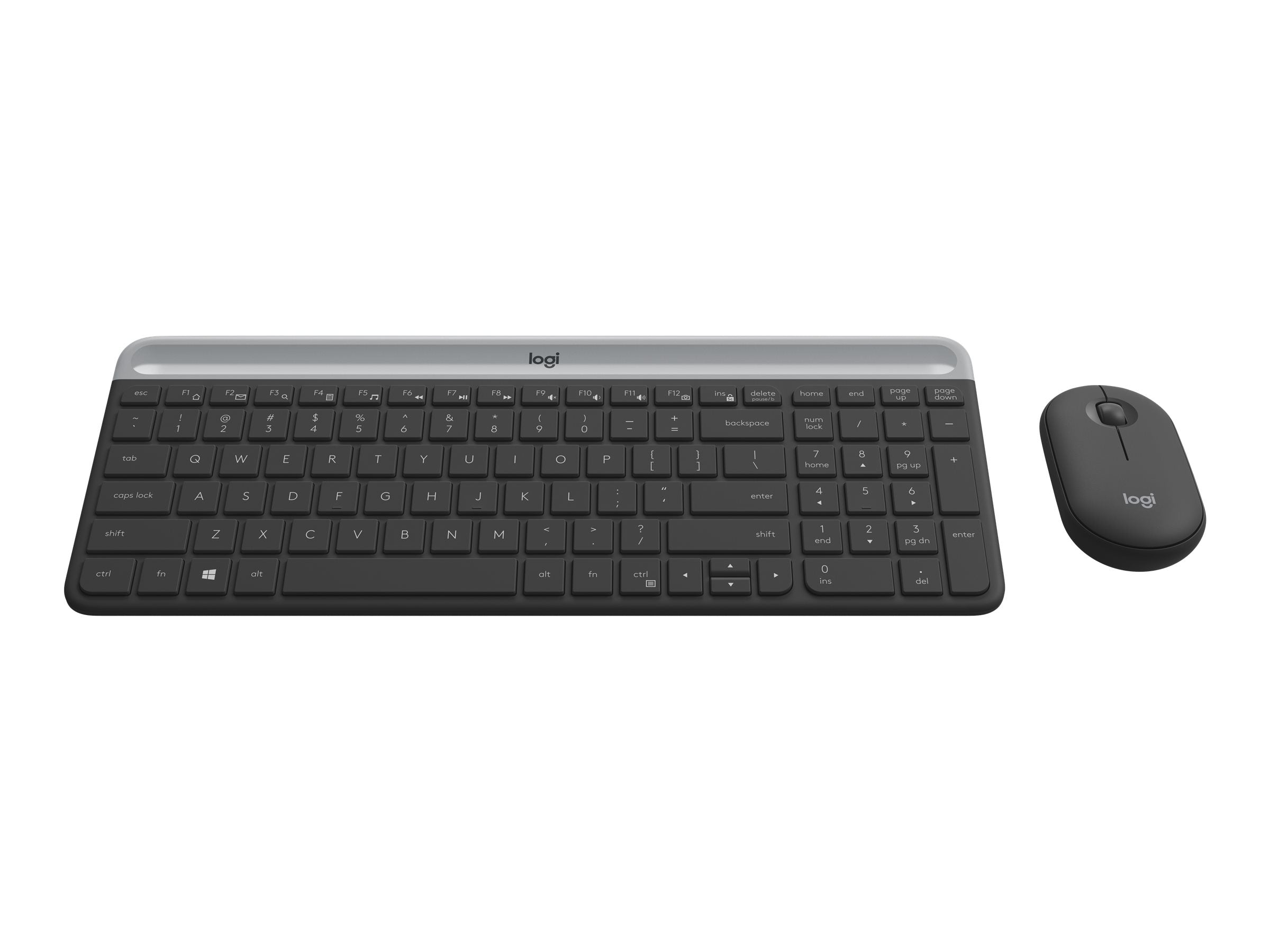 LOGITECH MK470 Slim Combo Graphite - Verpackung