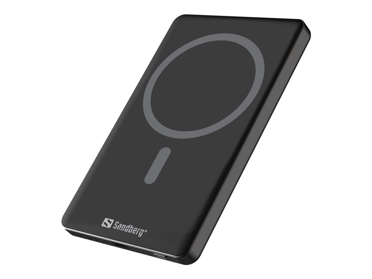 SANDBERG Magnet Powerbank 5000 Saver Vorderansicht