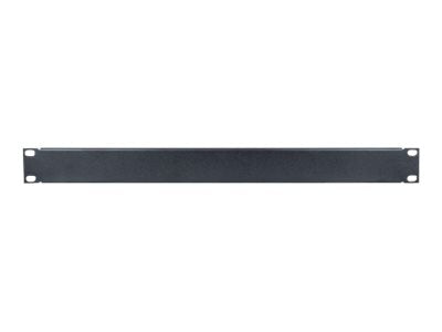 Vorderansicht der INTELLINET 48,3 cm 19Zoll Blindabdeckung 1 HE Schwarz