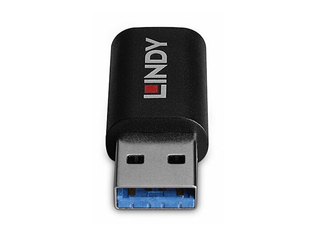 LINDY USB 2.0 Typ A an C Datenblocker Vorderansicht