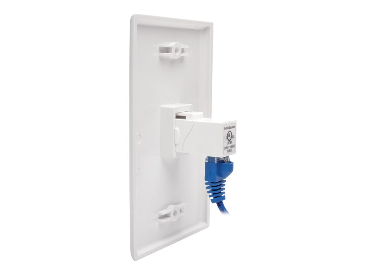 EATON TRIPPLITE Cat6a Snap-In Coupler Vorderansicht