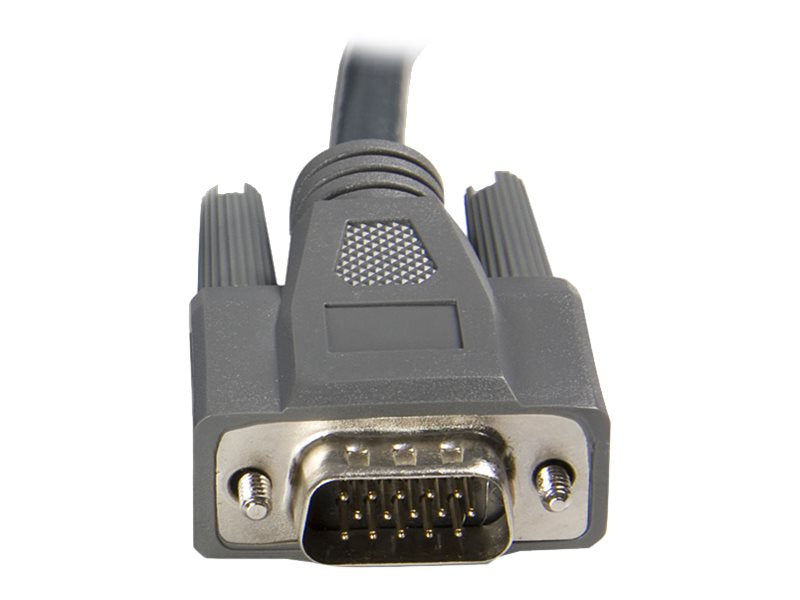 STARTECH.COM 6 ft Ultra-Thin USB VGA 2-in-1 KVM Cable - Vorderansicht
