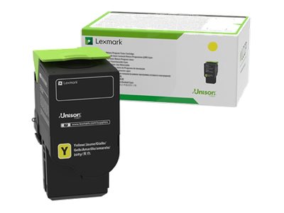 LEXMARK 78C20YE Tonerkassette Gelb - Vorderansicht