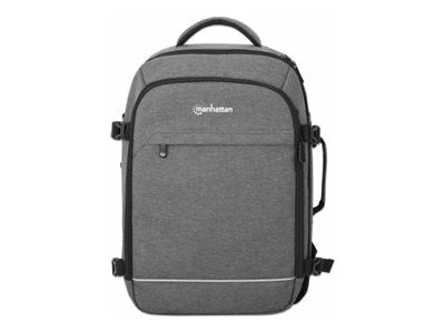MANHATTAN Rome Notebook-Rucksack Innenansicht mit herausnehmbaren Etuis