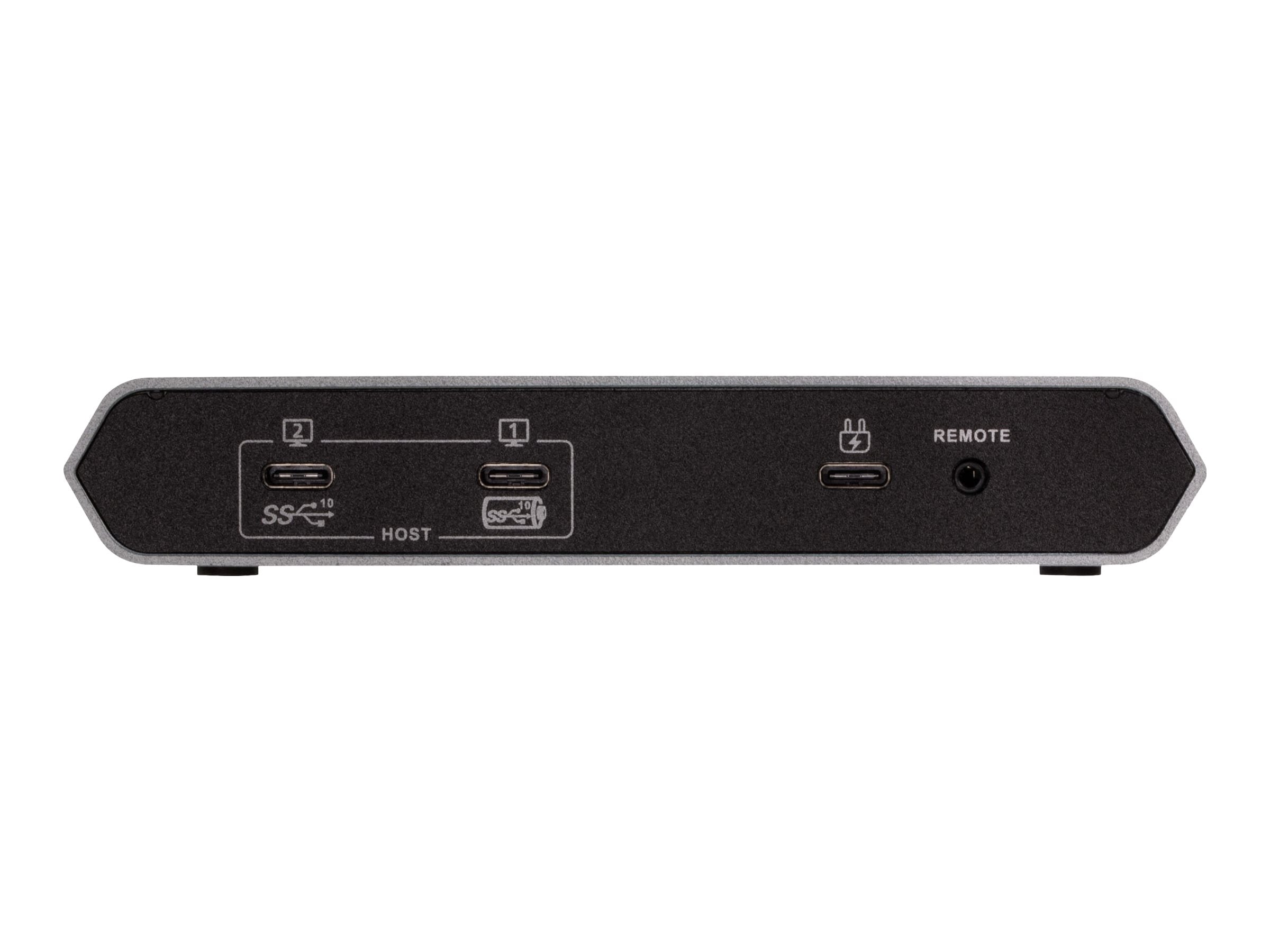 ATEN US3342 2x4 USB-C Gen2 Sharing Switch Vorderansicht