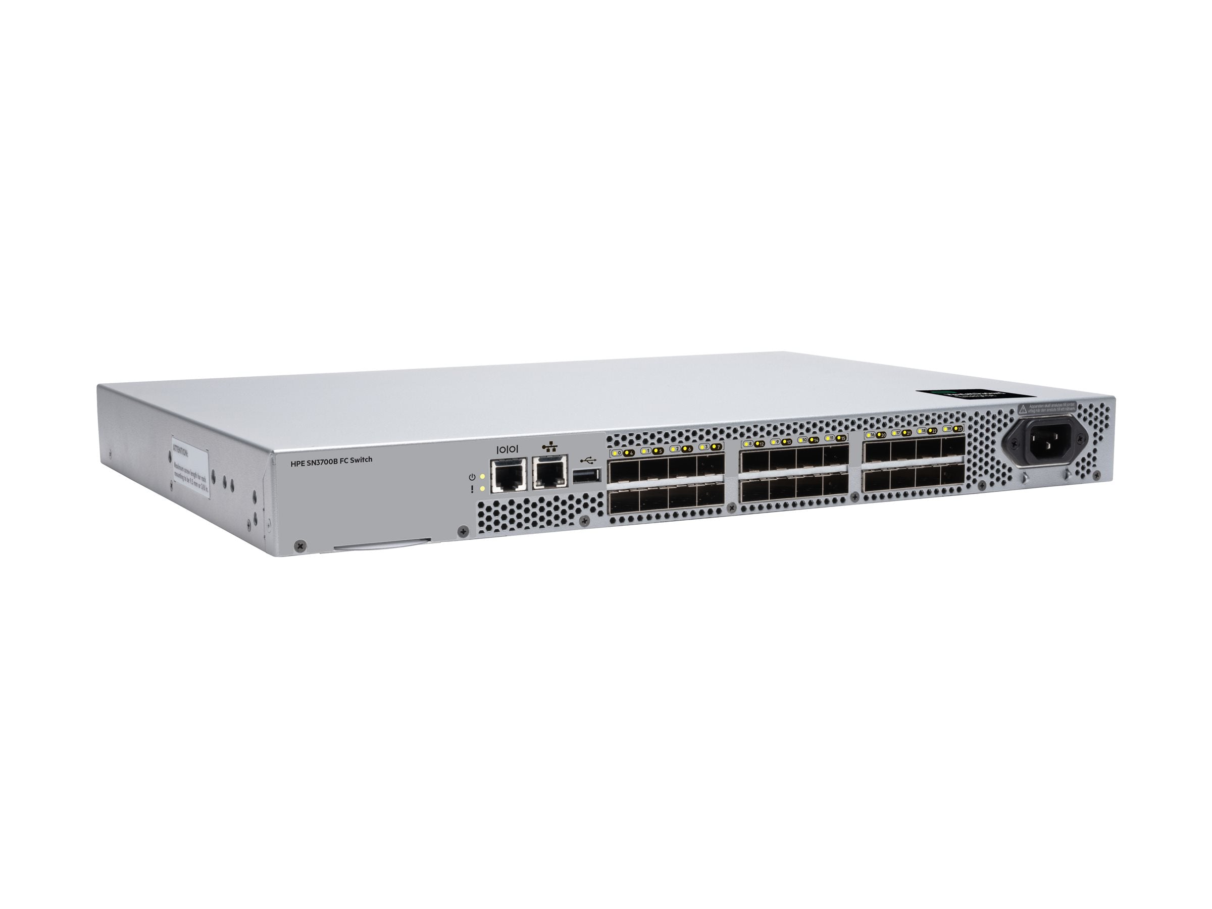 HPE Storage 64Gb 24/8 8-port 32Gb Short Wave SFP28 Switch B-series SN3700B