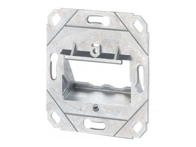 METZ CONNECT Modul Anschlussdose UP0 2 Port unbestuckt - Vorderansicht