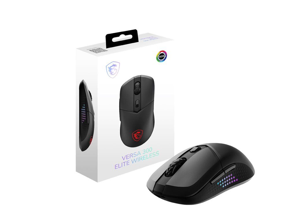 MSI VERSA 300 ELITE WIRELESS MOUSE von oben