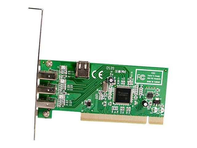 STARTECH.COM 4 Port PCI 1394a FireWire Adapter Card Verpackung