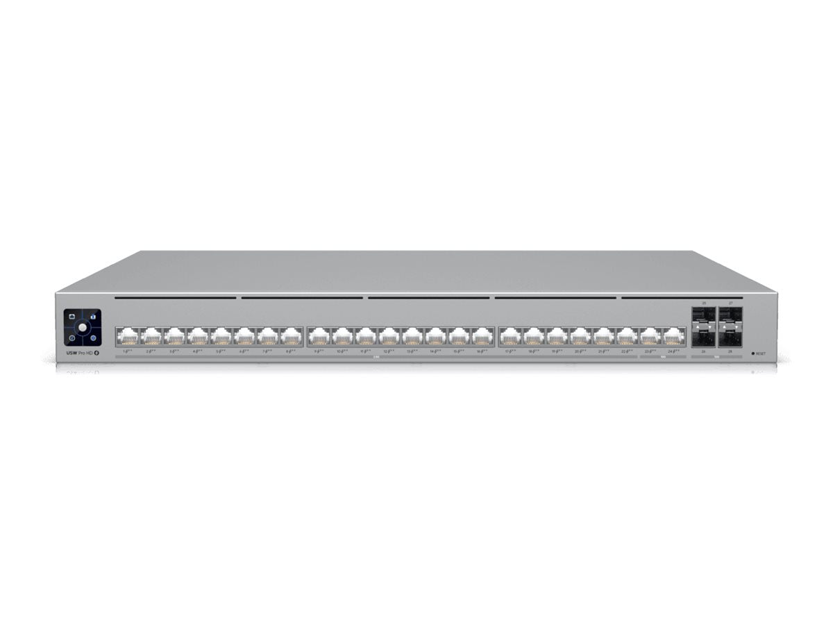 UBIQUITI USW-Pro-HD-24-PoE Switch Vorderansicht