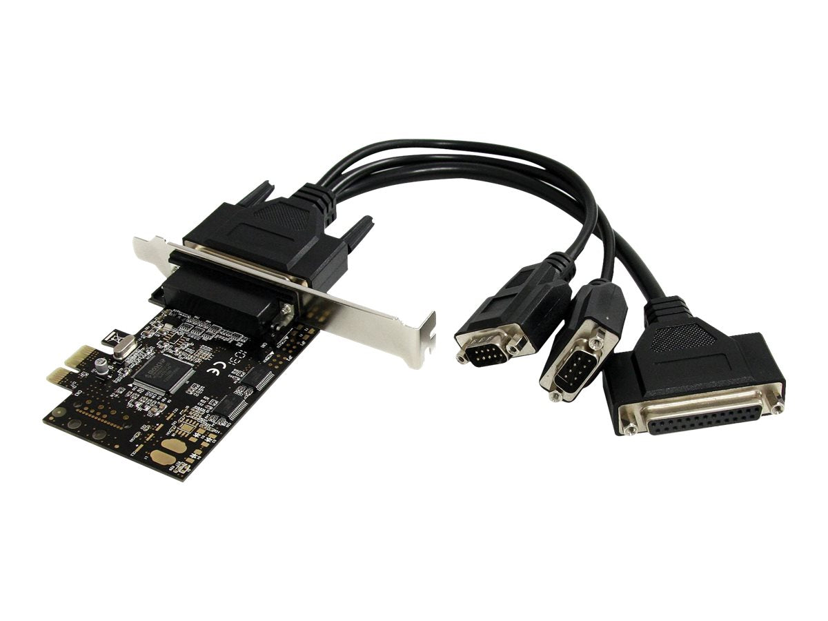 STARTECH.COM 2S1P PCI Express Schnittstellenkarte Rückansicht