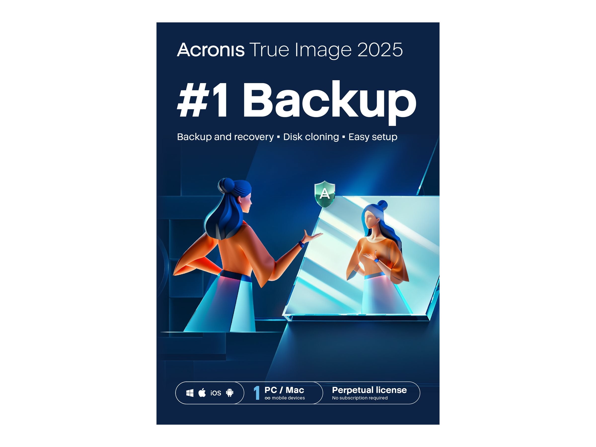Acronis True Image 2025 Vorderansicht