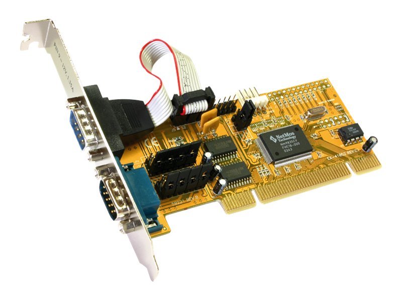 EXSYS EX-41052-2 2S RS-232 PCI Karte Vorderansicht