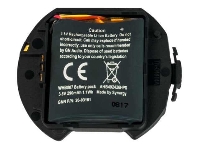 JABRA Engage Battery Pack Battery for Engage 55 Mono 55 Stereo 65 Mono 65 Stereo 75 Mono 75 Stereo