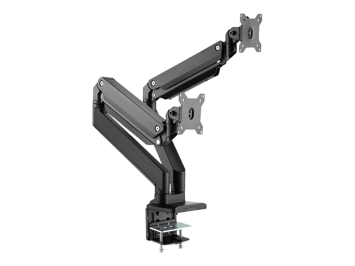 ROLINE LCD-Doppelarm Tischmontage Gasfeder Vorderansicht