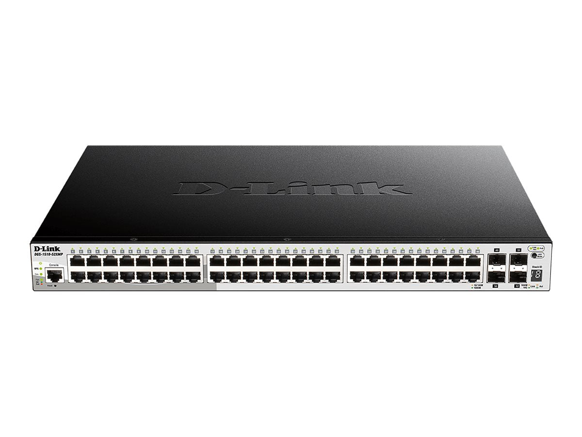 D-LINK DGS-1510-52XMP/E Vorderansicht