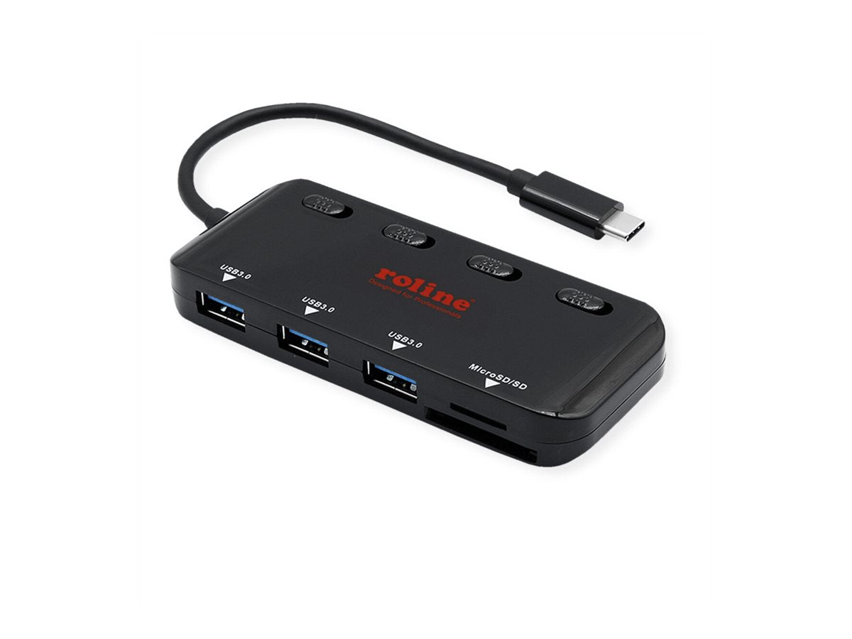 ROLINE USB 3.2 Gen 1 Hub Vorderansicht