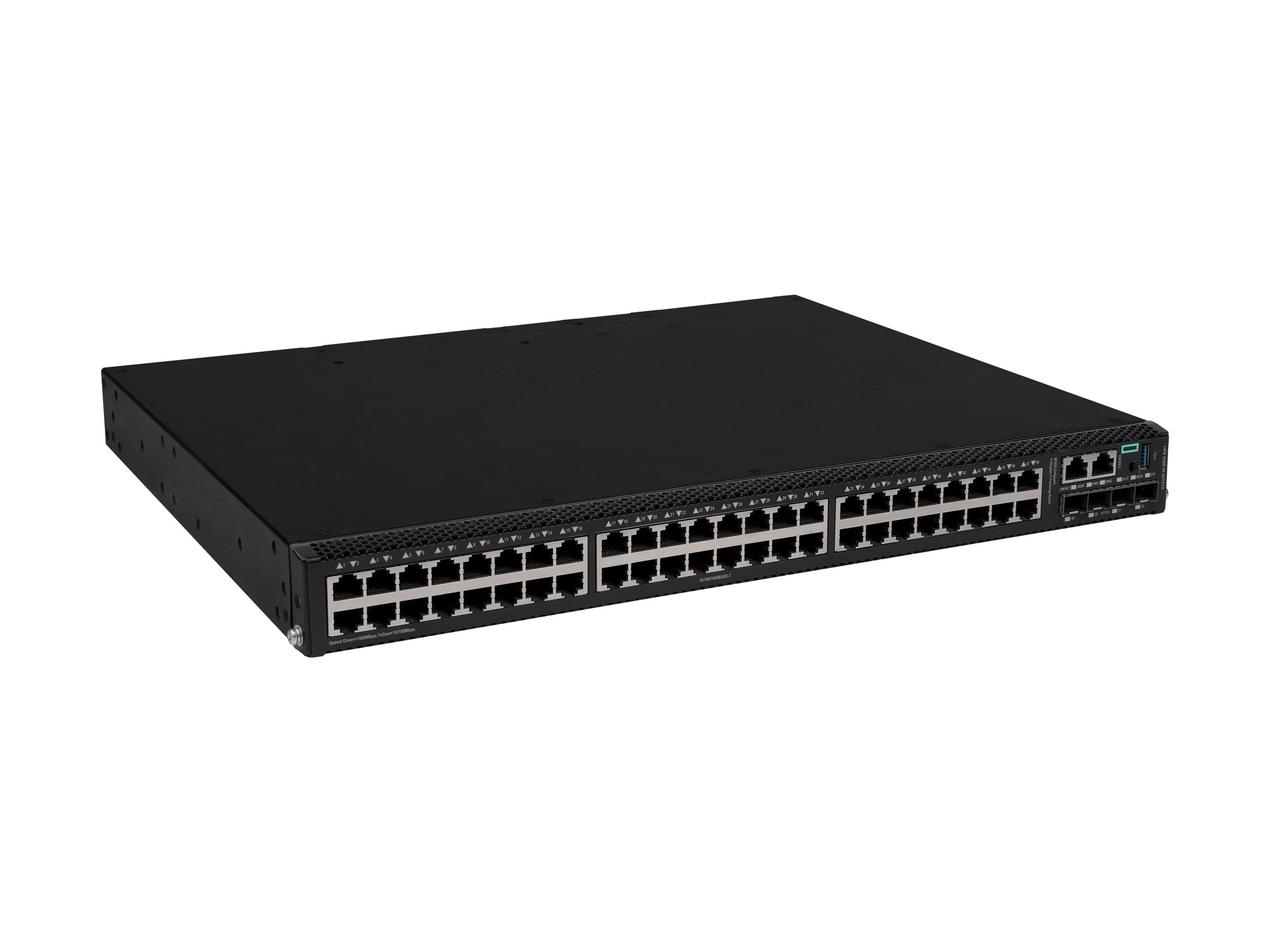 HPE Aruba 5550HI Switch 48x 10M/100M/1G Port 4x SFP28 10G/25G Port 1-slot