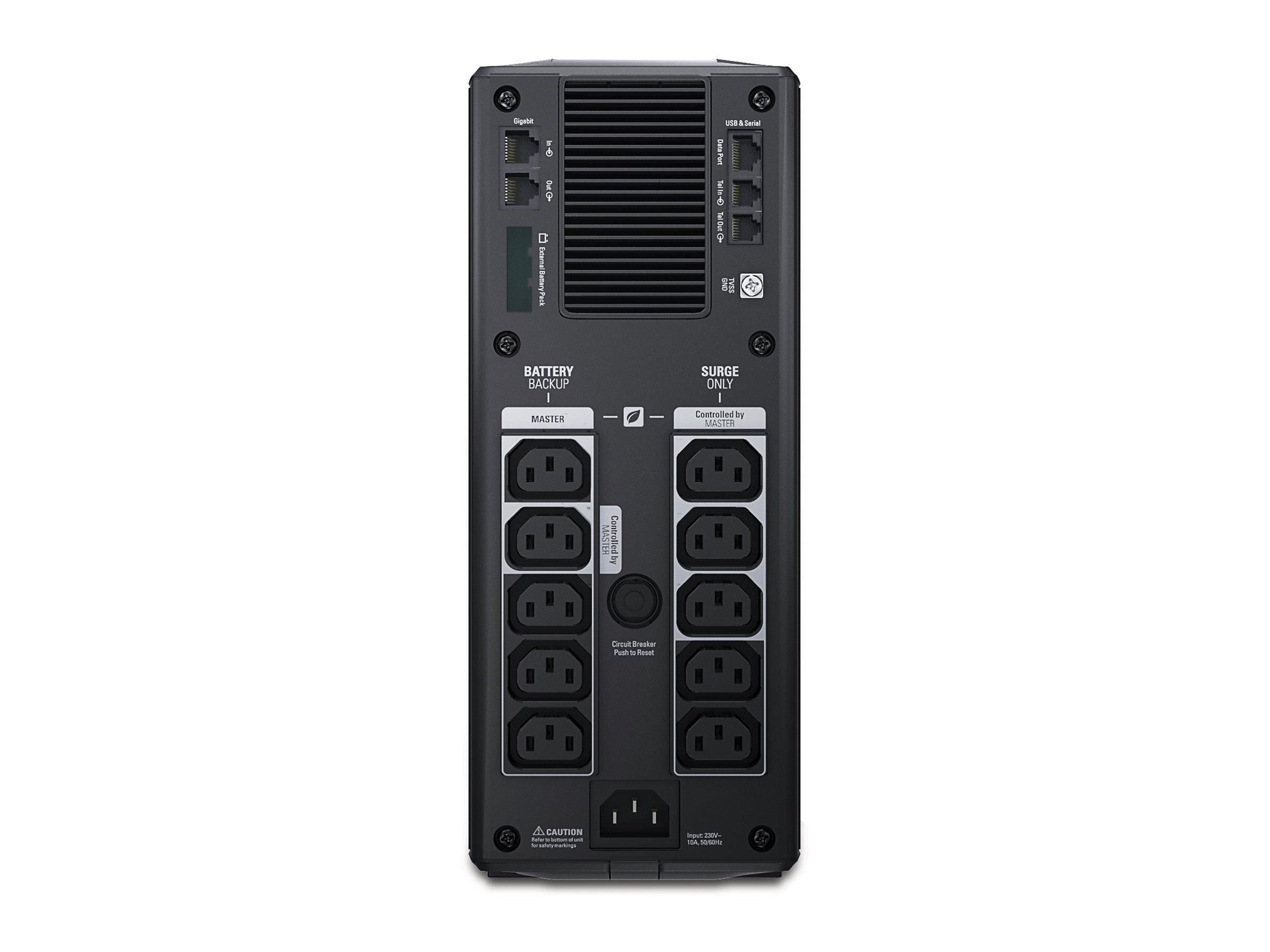APC Back-UPS Pro 1500 USV Vorderansicht