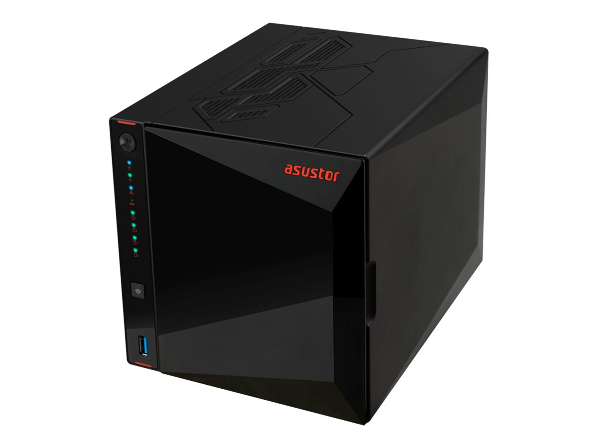 ASUSTOR Nimbustor 4 Gen 4 Celeron N5105 NAS-Server Vorderansicht