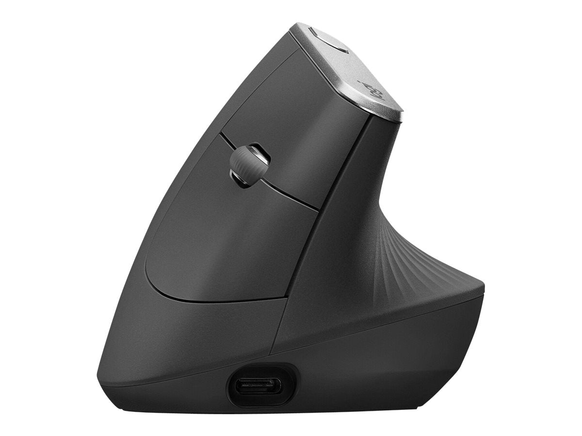 LOGITECH MX Vertical Maus seitliche Ansicht