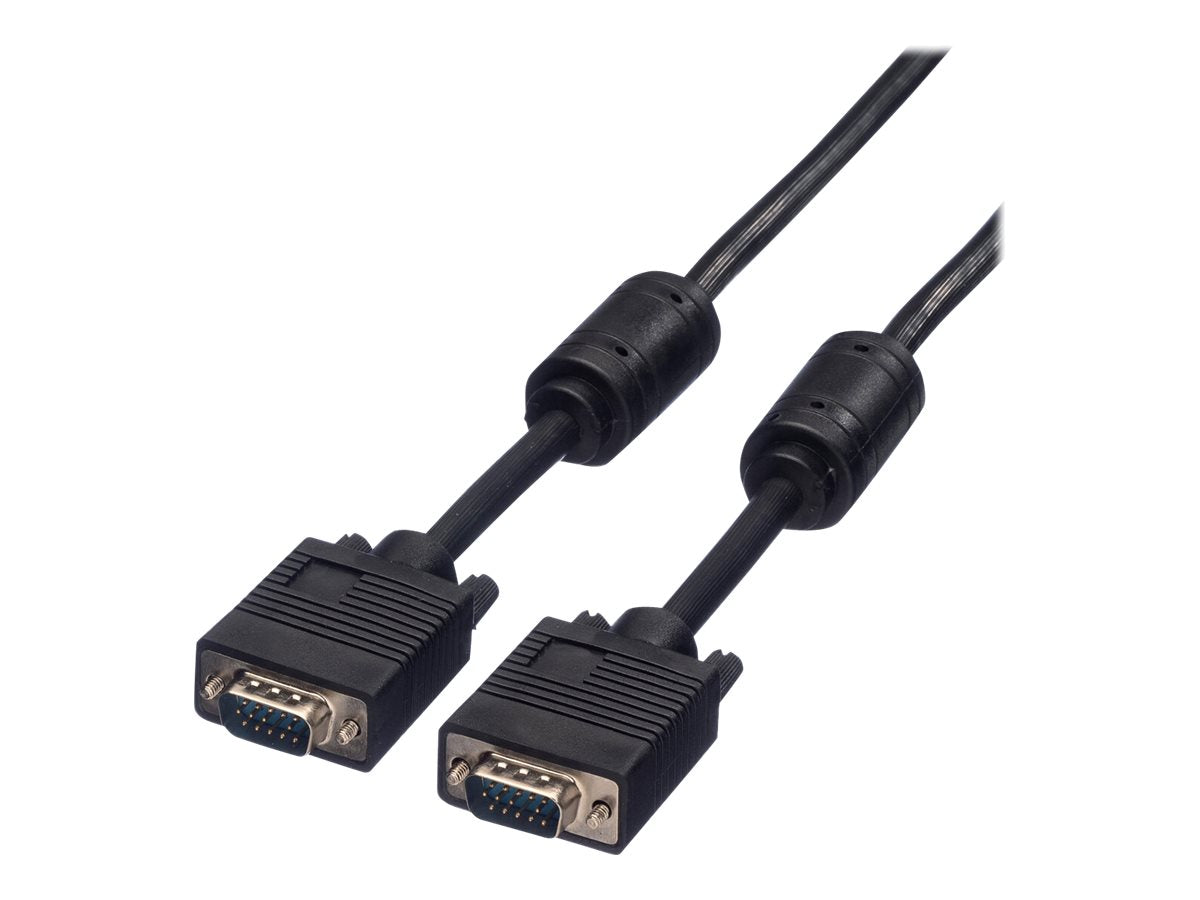 ROLINE VGA-Kabel HD15 ST - ST mit Ferritkern 20m - Verpackung