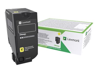 LEXMARK Toner Corporate Yellow für CX725 - Vorderansicht