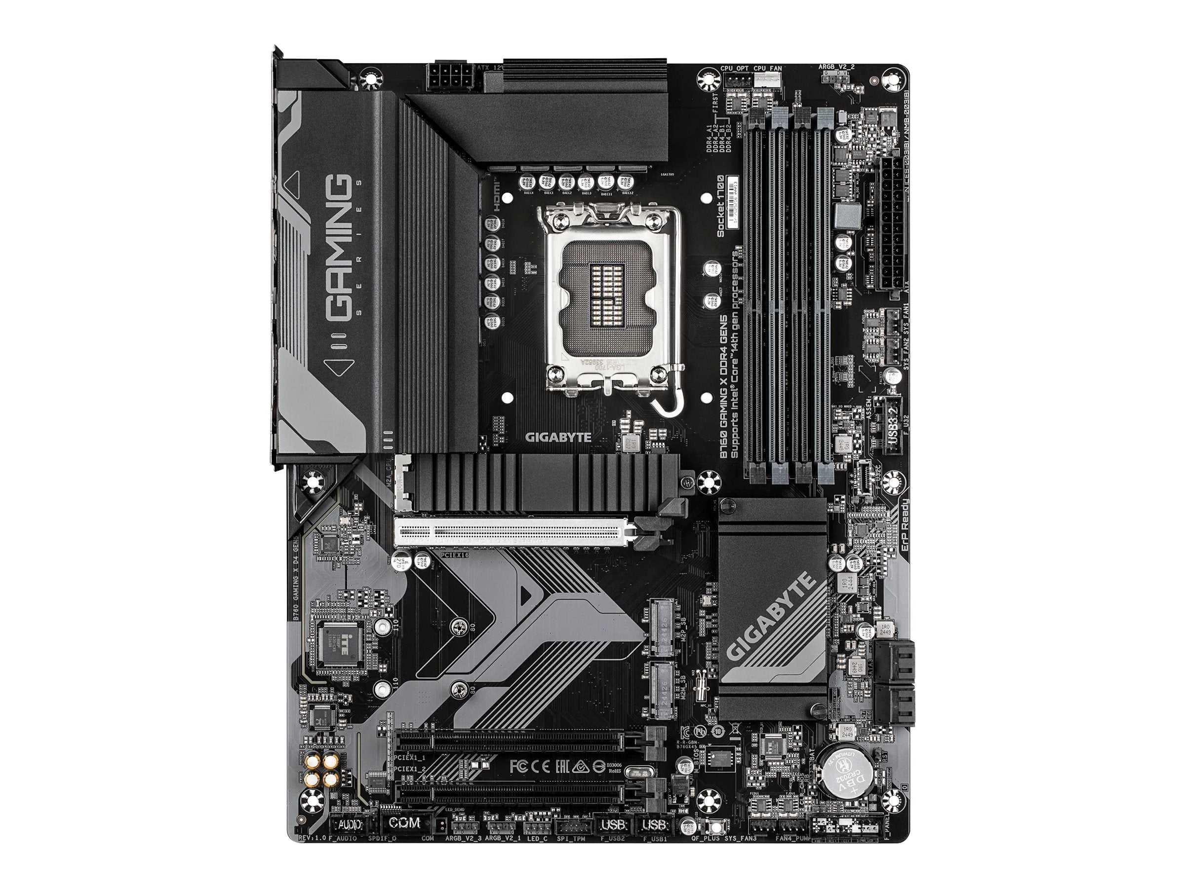 GIGABYTE B760 GAMING X D4 GEN5 Motherboard Vorderansicht