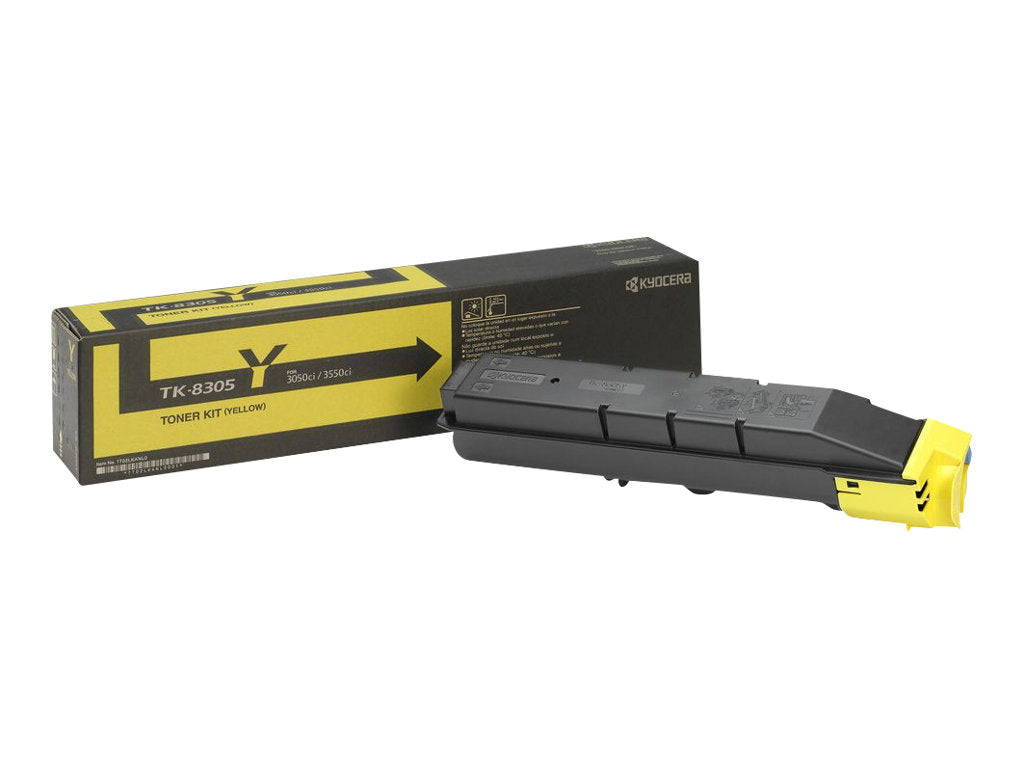 KYOCERA TK-8305Y Toner gelb Vorderansicht