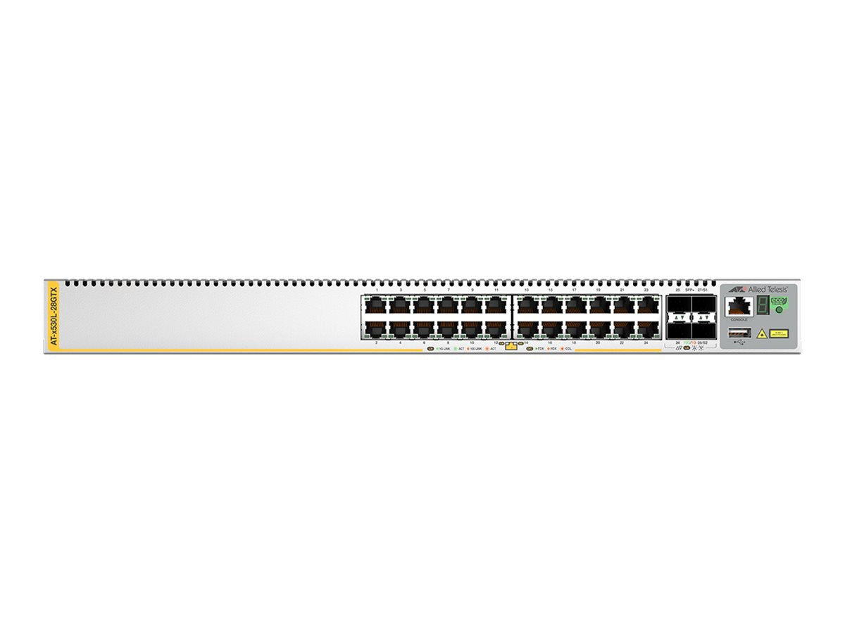 ALLIED 24-port 10/100/1000T stackable switch Vorderansicht
