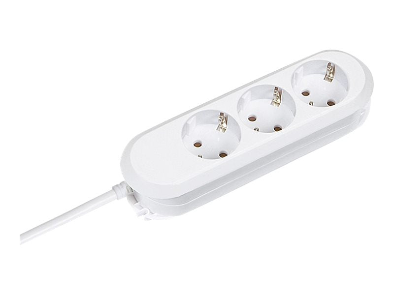 BACHMANN SMART Steckdosenleiste 3x Schutzkontakt Vorderansicht